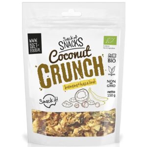 Diet Food Bio Coconut Crunch, Banaani+metsapähklitega (150 g) 1/1