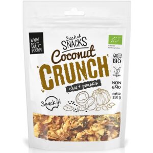 Diet Food Bio Coconut Crunch - Chia + kõrvitsaseemned (150 g) 1/1
