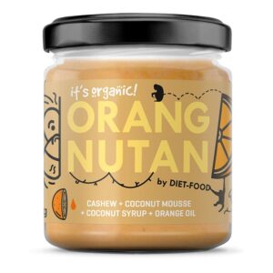 Diet Food Bio orgaaniline pähklikreem apelsiniga, ORANGNUTAN (200 g) 1/1