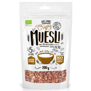 Diet Food Organic Crispy Muesli with Cacao müslisegu kakaoga (200 g) 1/1