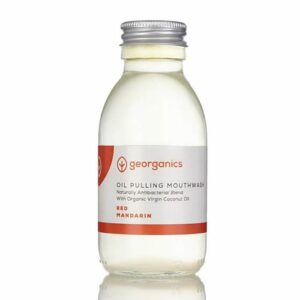 Georganics orgaaniline suuloputusvahend "Oil Pulling" kookosõli baasil, Punase mandariiniga (100 ml) 1/1
