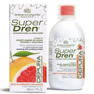 SuperDren Depura Grapefruit ainevahetust kiirendav ja tselluliiti vähendav toidulisand (500 ml) 1/1