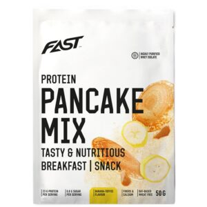 Fast Protein Pancake Mix valgurikas pannkoogijahu, Banaani-iirise (50 g) 1/1